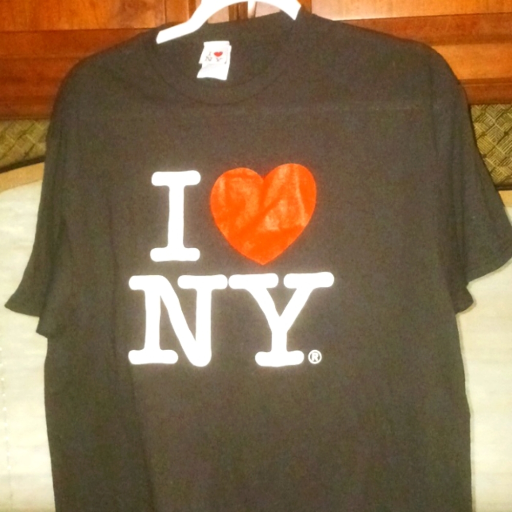 Official I♡NY Tee Black size Large I love new york